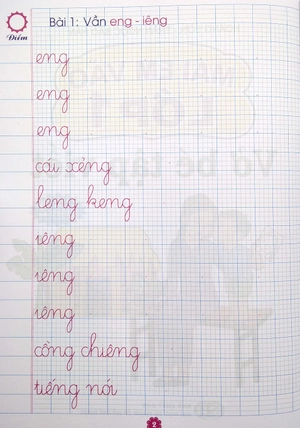 bộ mai em vào lớp 1 - vở bé tập viết - quyển 2