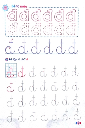 bộ mai em vào lớp 1 - vở tập tô chữ (dành cho trẻ mẫu giáo) - tập 2