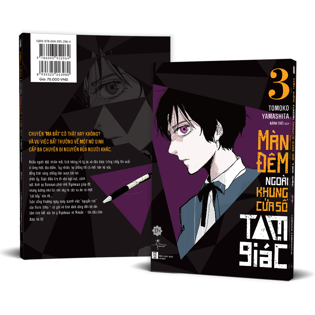 bộ màn đêm ngoài khung cửa sổ tam giác - tập 3 - tặng kèm postcard