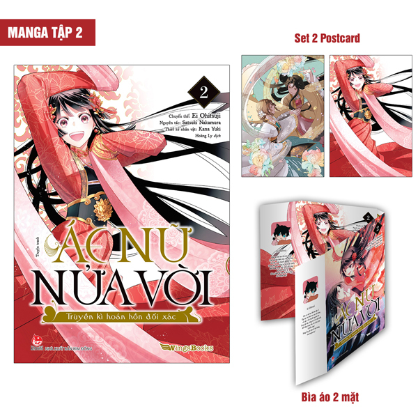 Bo
						
										
										[Manga] Ac Nu Nua Voi - Truyen Ki Hoan Hon Doi Xac - Tap 2 - Tang Kem Set 2 Postcard + Bia Ao 2 Mat