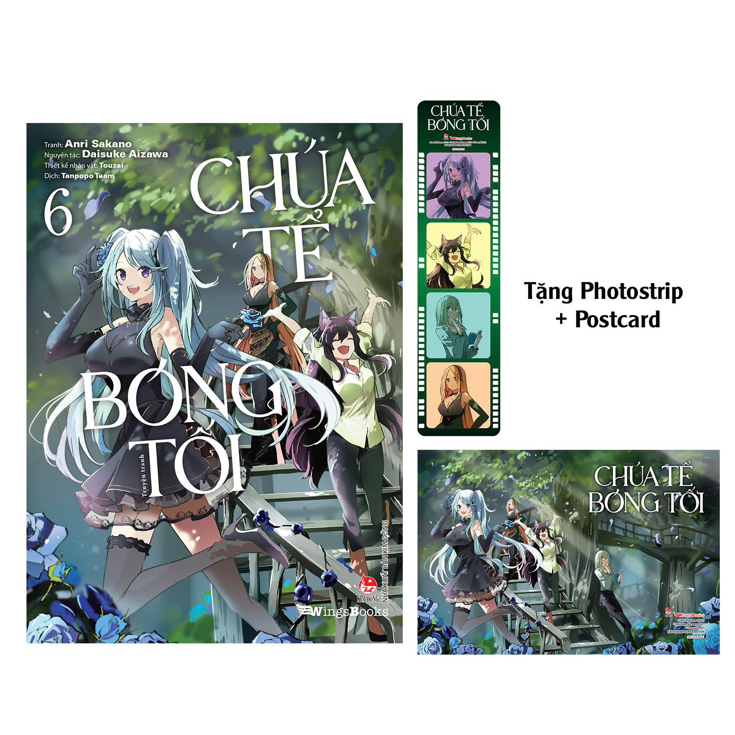 Bo
						
										
										[Manga] Chua Te Bong Toi - Tap 6 - Tang Kem Postcard + Photostrip