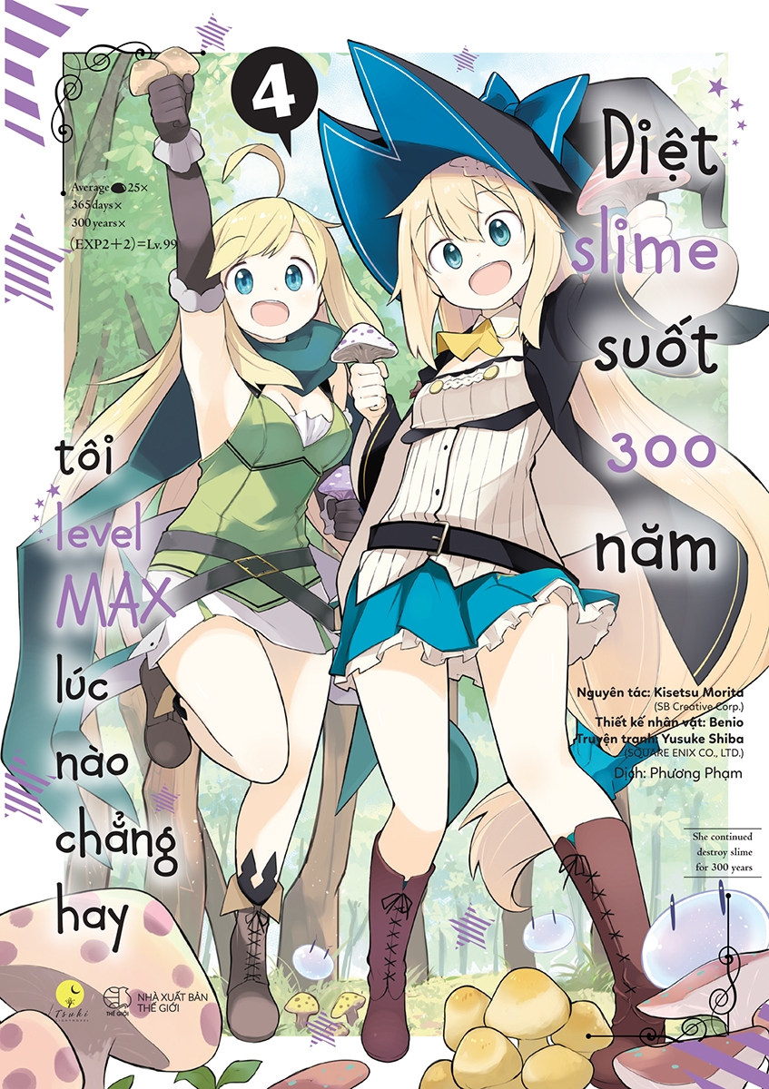 bộ [manga] diệt slime suốt 300 năm, tôi levelmax lúc nào chẳng hay - tập 4 (tái bản 2022)