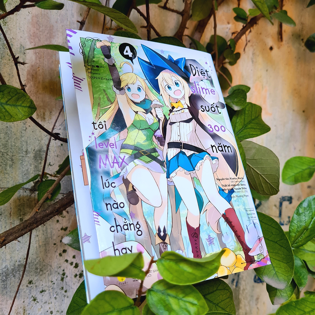 bộ [manga] diệt slime suốt 300 năm, tôi levelmax lúc nào chẳng hay - tập 4 (tái bản 2022)