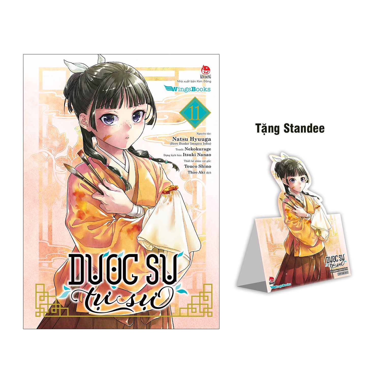 bộ [manga] dược sư tự sự - tập 11 - tặng kèm standee ivory