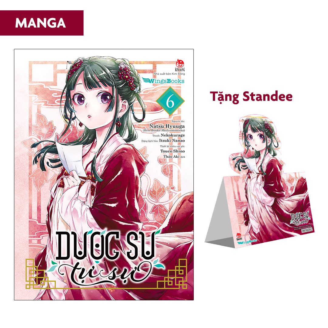 bộ [manga] dược sư tự sự - tập 6 - tặng standee ivory