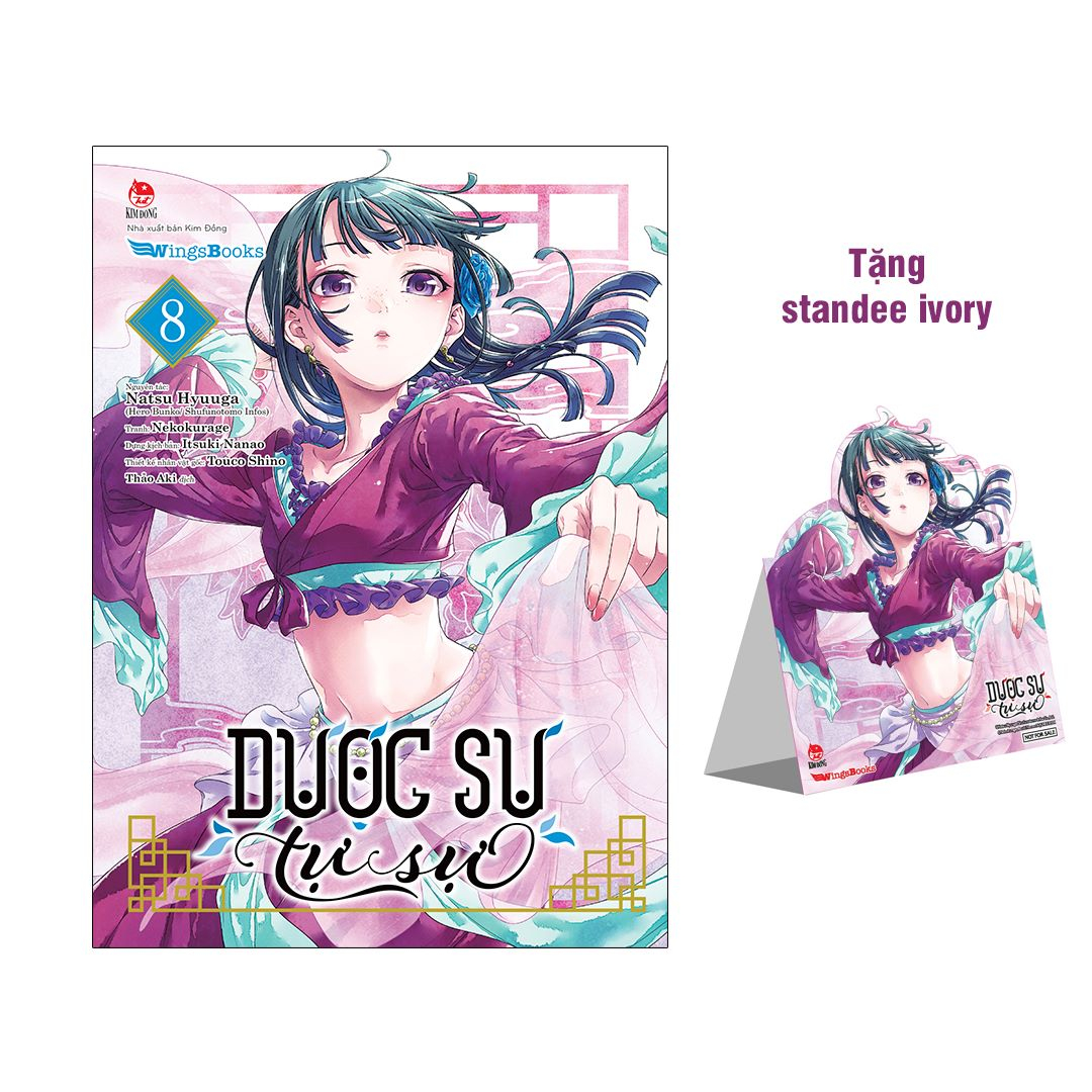 bộ [manga] dược sư tự sự - tập 8 - tặng kèm standee ivory (tái bản 2023)