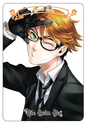 bộ manga - hắc quản gia - tập 11 + tập 12 (bộ 2 cuốn) - tặng kèm 2 black card + 1 card độc quyền