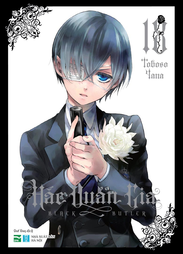 bộ manga - hắc quản gia - tập 17 + tập 18 (bộ 2 cuốn) - tặng kèm black card + bookmark “gia nhân” + plastic card