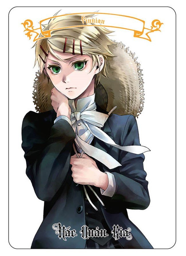 bộ manga hắc quản gia - tập 19 + tập 20 (bộ 2 cuốn) - tặng kèm 2 black card + kẹp file “the wizard”