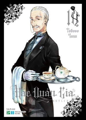 bộ manga - hắc quản gia - tập 9 + tập 10 (bộ 2 cuốn) - tặng kèm bookmark “côn lôn” + black card + kẹp file “the circus”