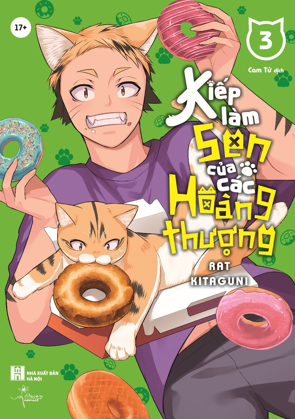 Bo Manga - Kiep Lam Sen Cua Cac Hoang Thuong - Tap 3 + Tap 4 (Bo 2 Cuon) - Tang Kem Sticker Tem