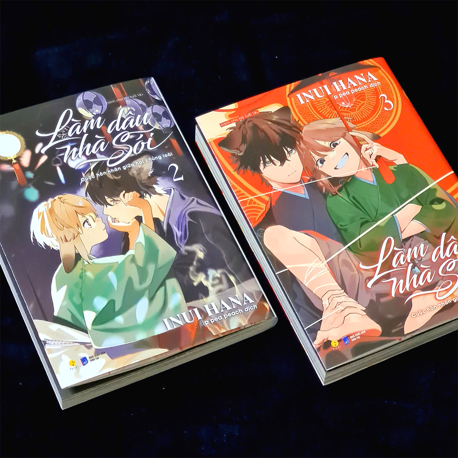 Bộ Manga - Làm Dâu Nhà Sói: Tập 2 + Tập 3 (Bộ 2 Tập) - Bản Đặc Biệt - Tặng Kèm 2 Booklet