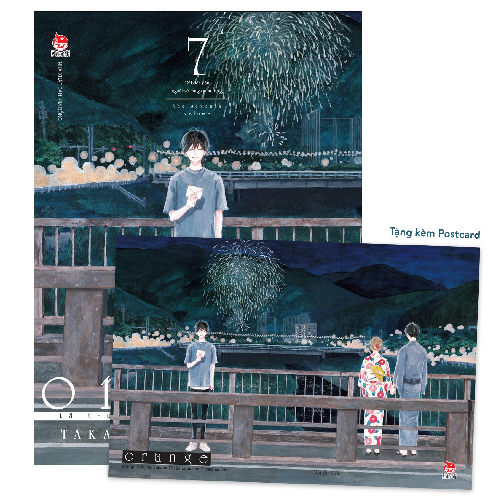 Bo
						
										
										[Manga] Orange - La Thu Tu Tuong Lai - Tap 7 - Gui Den Cau, Nguoi Vo Cung Quan Trong - Tang Kem Postcard