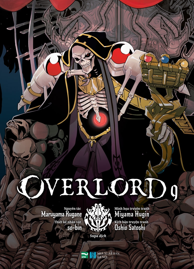 bộ [manga] overlord - tập 9 - tặng kèm bìa áo 2 mặt với art bản quyền đặc biệt + bookmark