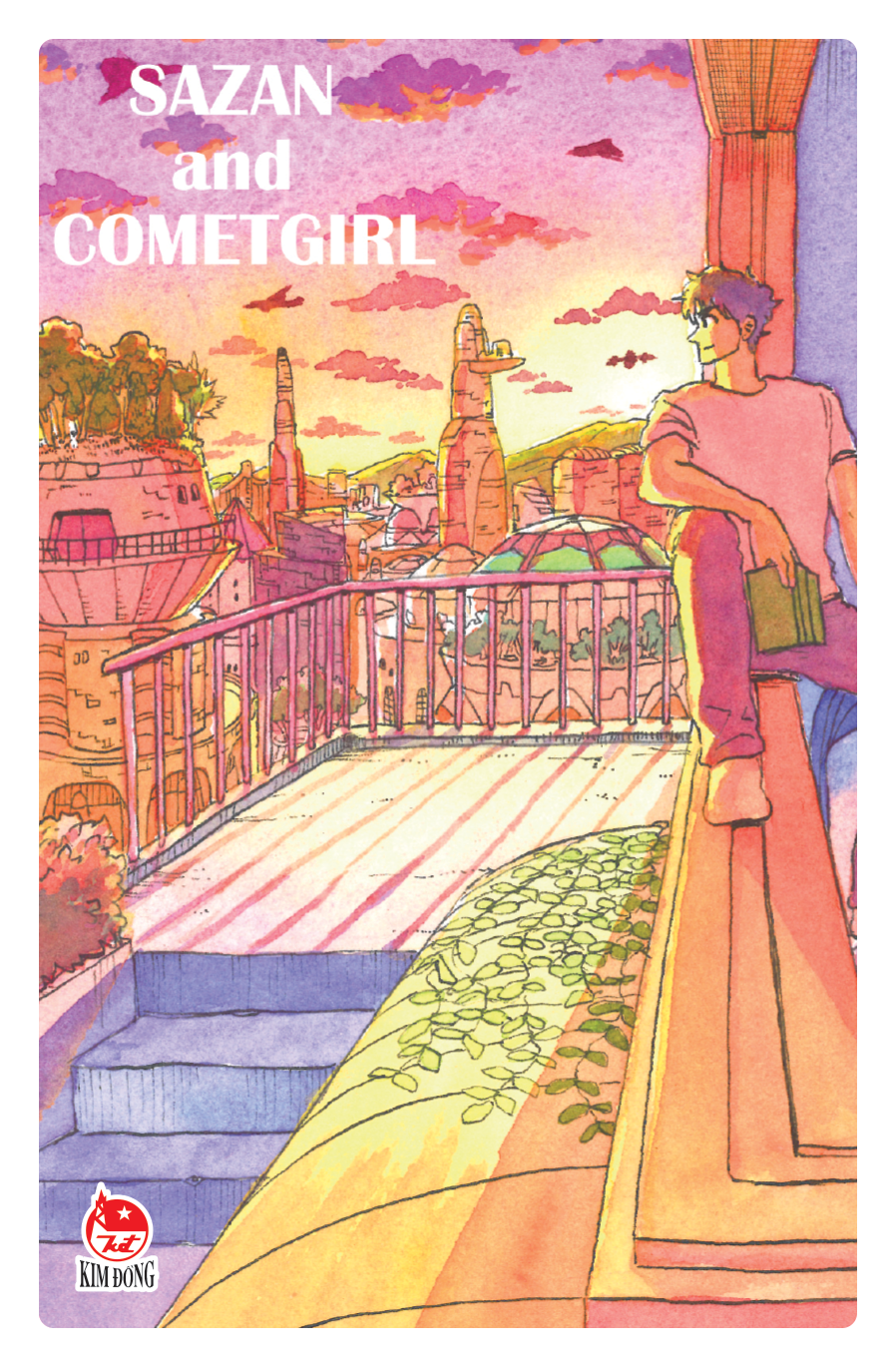 Bo Manga - Sazan Va Co Gai Sao Choi: Tap 1 + Tap 2 (Bo 2 Tap) - Tang Kem Set 6 Mini-Card