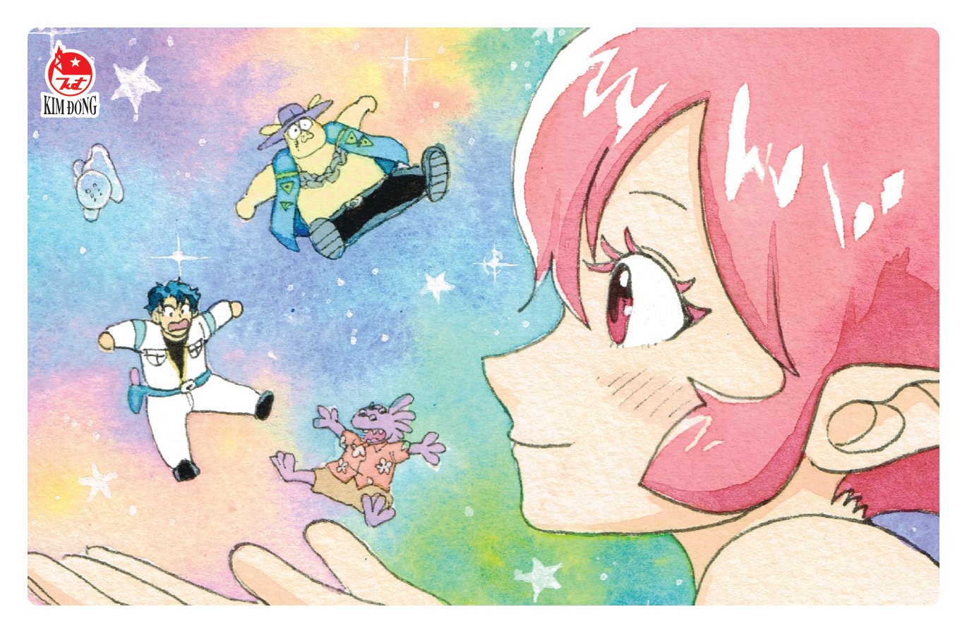 Bo Manga - Sazan Va Co Gai Sao Choi: Tap 1 + Tap 2 (Bo 2 Tap) - Tang Kem Set 6 Mini-Card