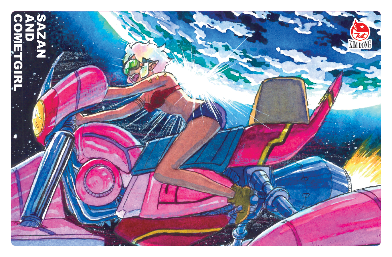 Bo Manga - Sazan Va Co Gai Sao Choi: Tap 1 + Tap 2 (Bo 2 Tap) - Tang Kem Set 6 Mini-Card