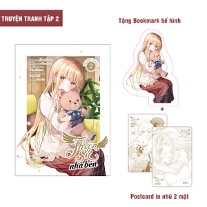 bộ [manga] thiên sứ nhà bên - tập 2 - tặng kèm bookmark bế hình + postcard in nhũ 2 mặt