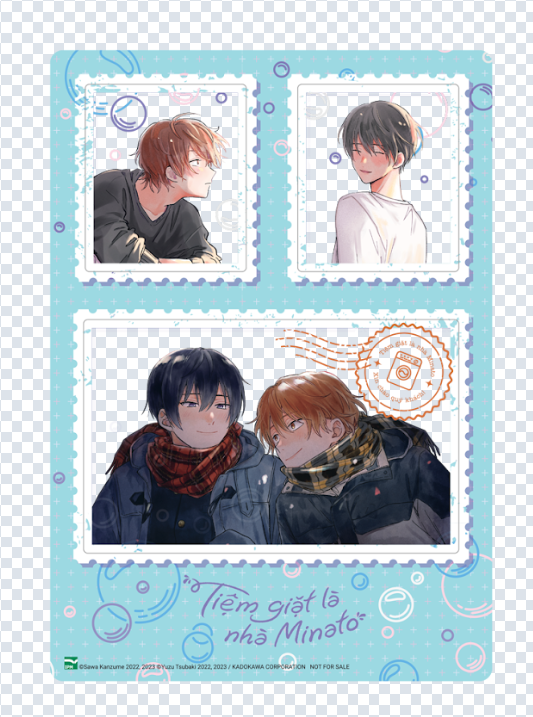 Bo Manga - Tiem Giat La Nha Minato - Tap 4 + Tap 5 (Bo 2 Tap) - Tang Kem Clear Card + Set 2 Bookmark + Standee + Set 2 Huy Hieu