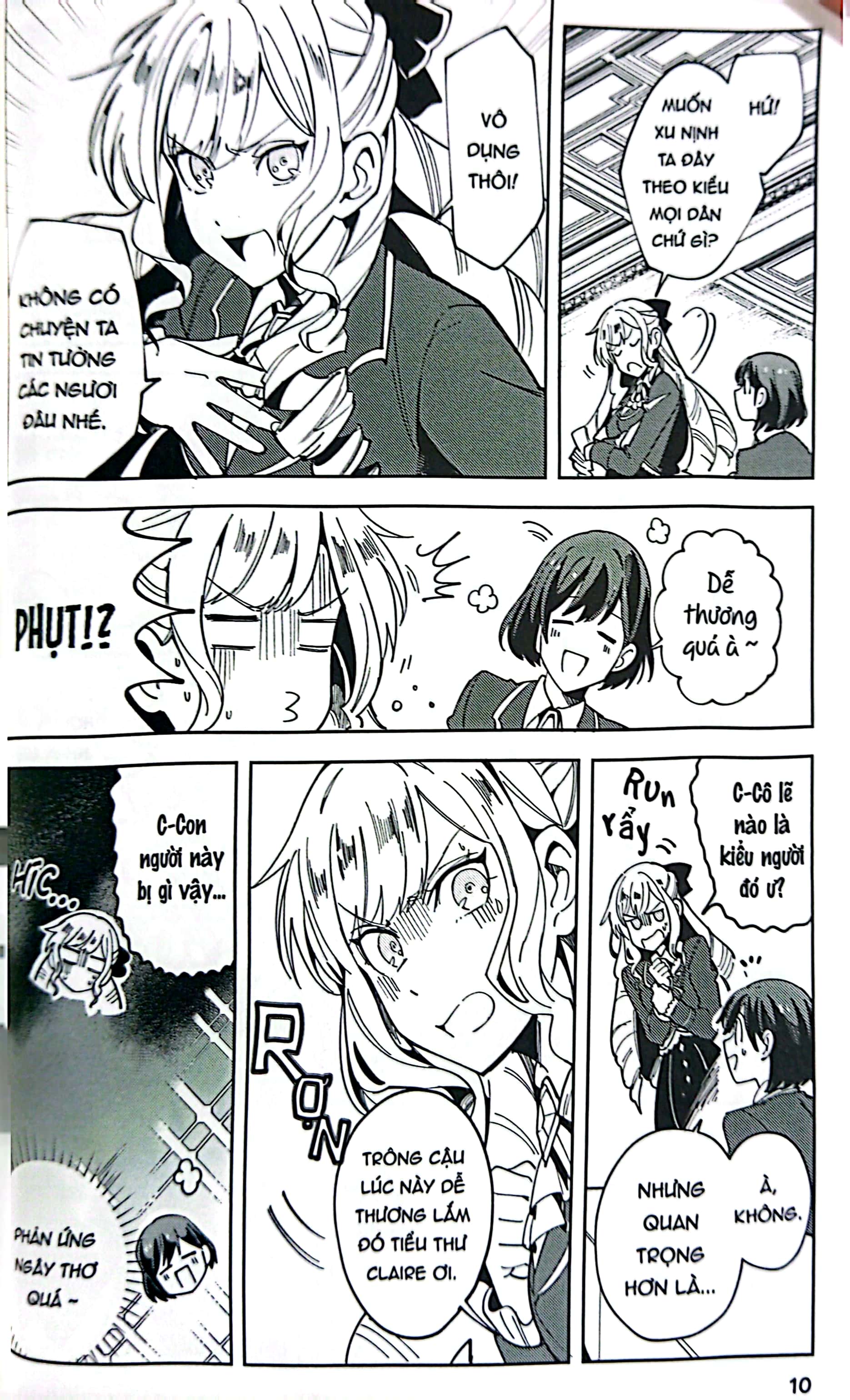 bộ [manga] tôi yêu nữ phản diện - tập 1 - tặng kèm 1 bìa áo rời phủ uv + 3 postcard hai mặt phủ nhung