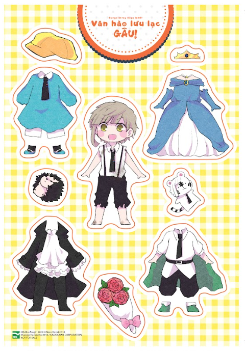 Bộ
						
										
										[Manga] Văn Hào Lưu Lạc - Gâu! - Tập 4 - Bản Đặc Biệt - Tặng Kèm Sticker