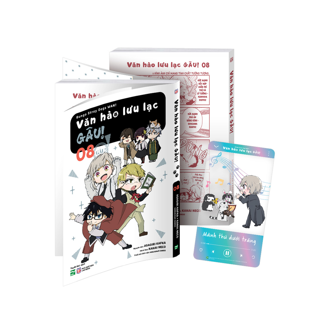 Bộ
						
										
										[Manga] Văn Hào Lưu Lạc - Gâu! - Tập 8 - Bản Đặc Biệt - Tặng Kèm Music Player Card