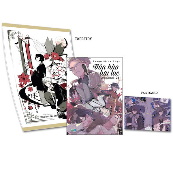 Bo
						
										
										[Manga] Van Hao Luu Lac - Tap 24 - Ban Suu Tam - Tang Kem Postcard Nhan Vat + Tapestry