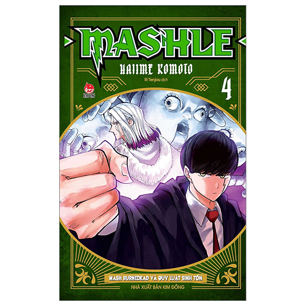 bộ mashle - tập 4 - mash burnedead và quy luật sinh tồn