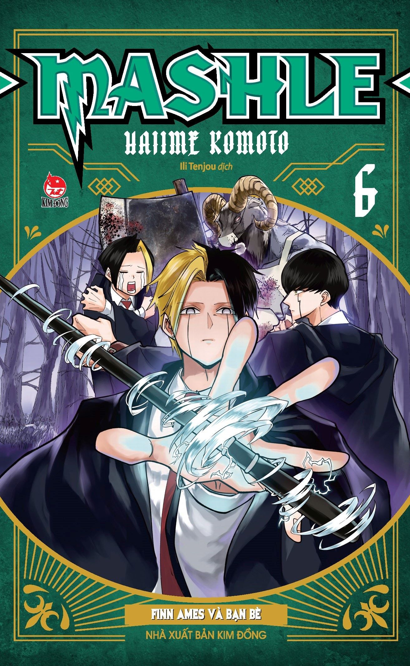 bộ mashle - tập 6 - finn ames và bạn bè