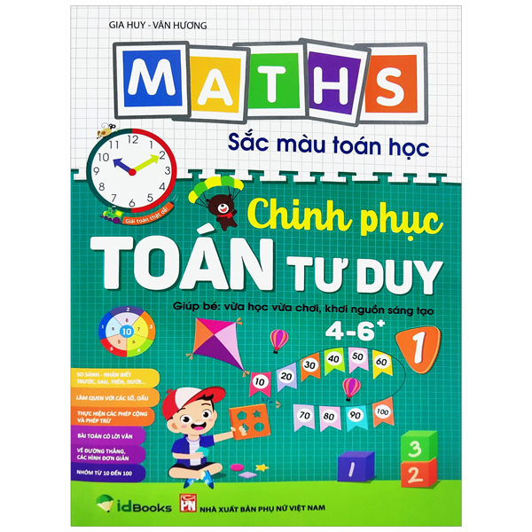 bộ maths - sắc màu toán học - chinh phục toán tư duy 1 (tái bản 2023)