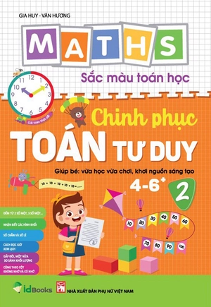bộ maths - sắc màu toán học - chinh phục toán tư duy 2 (tái bản 2023)