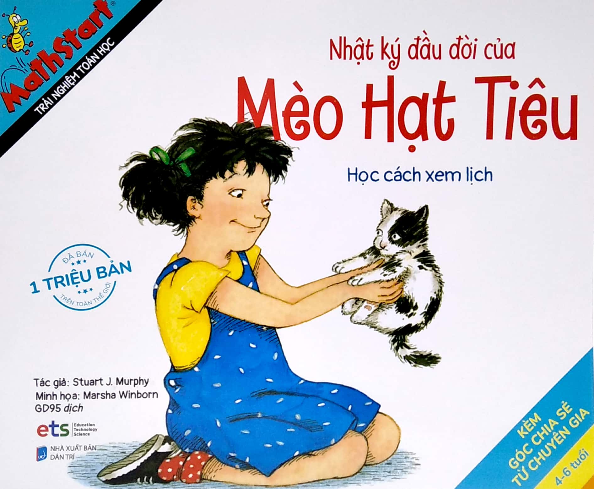 bộ mathstart trải nghiệm toán học: nhật ký đầu đời của mèo hạt tiêu