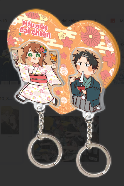 Bo
						
										
										Mau Giao Dai Chien - Tap 10 - Ban Gioi Han - Tang Kem Cap Moc Khoa Acrylic Rita-Doug + Set 3 Postcard + Set 3 Card Bo Goc + Phong Bi Dung Qua