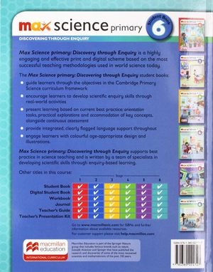 bộ max science primary student book 6: discovering through enquiry