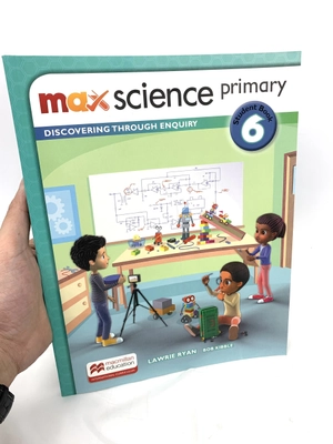 bộ max science primary student book 6: discovering through enquiry