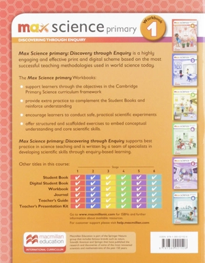 bộ max science primary workbook 1: discovering through enquiry