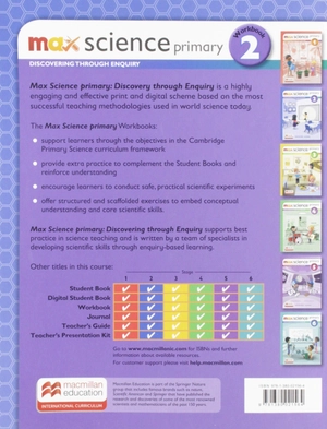 bộ max science primary workbook 2 : discovering through enquiry