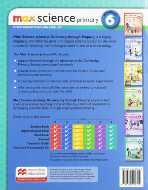 bộ max science primary workbook 6: discovering through enquiry