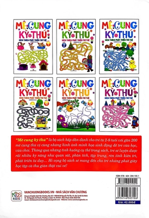 bộ mê cung kỳ thú - kích thích phát triển trí tuệ - quyển 1 (từ 2-8 tuổi)