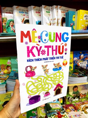 bộ mê cung kỳ thú - kích thích phát triển trí tuệ - quyển 1 (từ 2-8 tuổi)