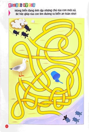 bộ mê cung kỳ thú - kích thích phát triển trí tuệ - quyển 2 (từ 2-8 tuổi)