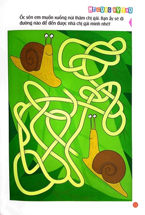 bộ mê cung kỳ thú - kích thích phát triển trí tuệ - quyển 3 (từ 2-8 tuổi)