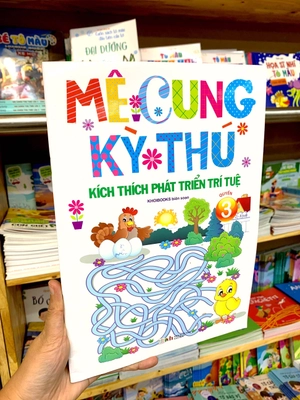 bộ mê cung kỳ thú - kích thích phát triển trí tuệ - quyển 3 (từ 2-8 tuổi)