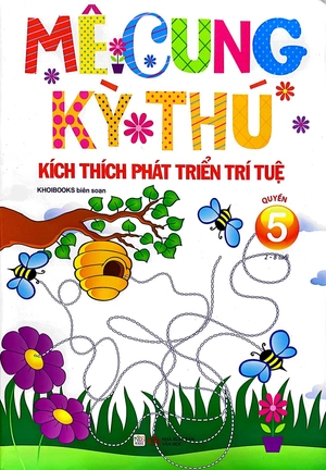 bộ mê cung kỳ thú - kích thích phát triển trí tuệ - quyển 5 (từ 2-8 tuổi)