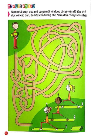 bộ mê cung kỳ thú - kích thích phát triển trí tuệ - quyển 5 (từ 2-8 tuổi)