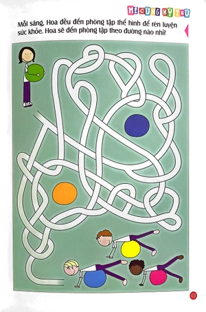 bộ mê cung kỳ thú - kích thích phát triển trí tuệ - quyển 5 (từ 2-8 tuổi)