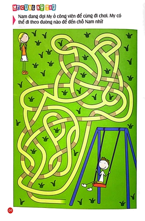 bộ mê cung kỳ thú - kích thích phát triển trí tuệ - quyển 5 (từ 2-8 tuổi)