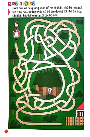 bộ mê cung kỳ thú - kích thích phát triển trí tuệ - quyển 6 (từ 2-8 tuổi)