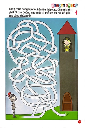 bộ mê cung kỳ thú - kích thích phát triển trí tuệ - quyển 6 (từ 2-8 tuổi)