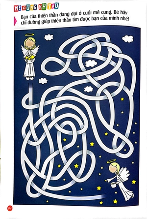 bộ mê cung kỳ thú - kích thích phát triển trí tuệ - quyển 6 (từ 2-8 tuổi)